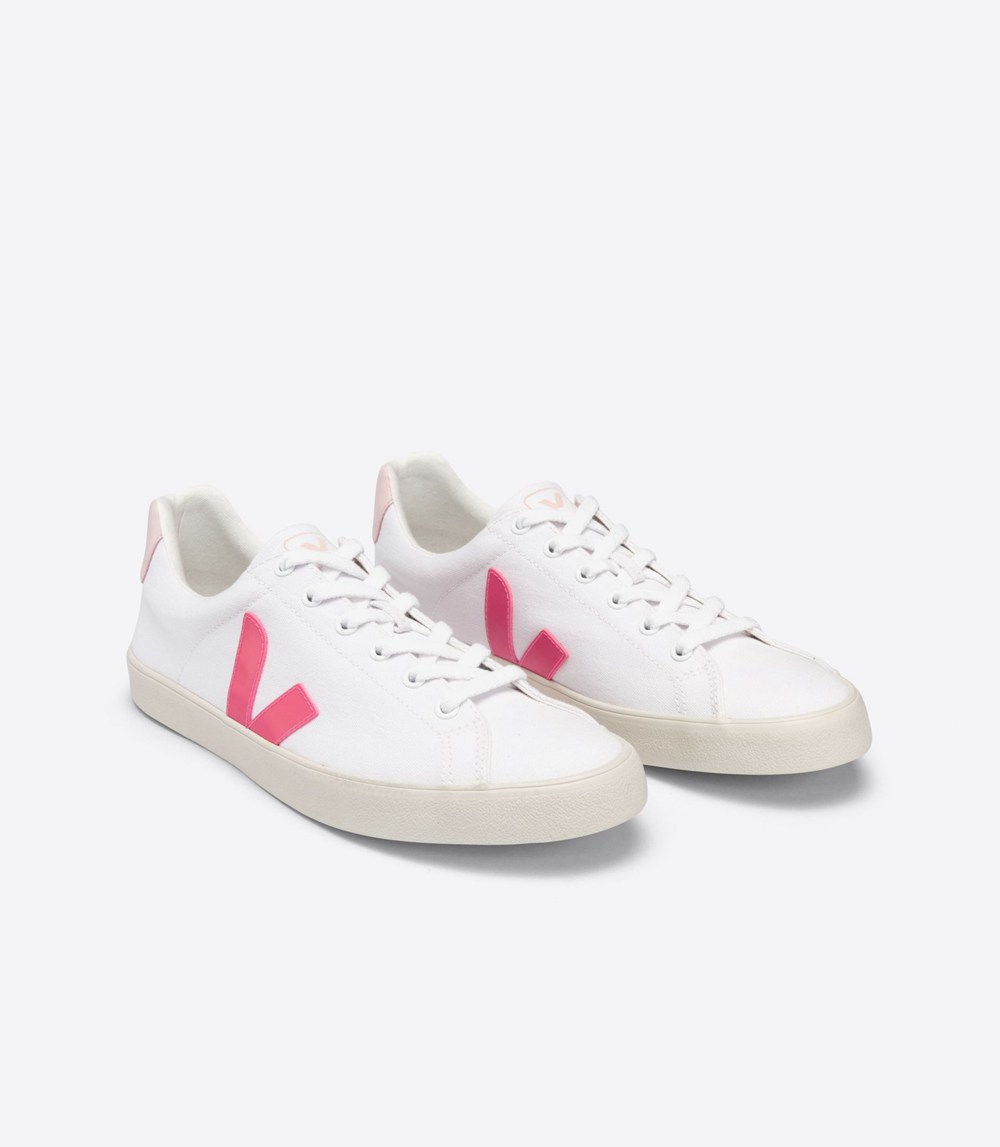 Tenis Veja Mujer - Esplar Se Lona - Blancos - 095YEUIFW